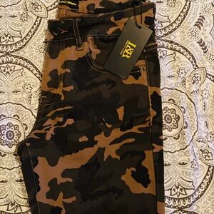 Lucky & Blessed Camouflage Skinny Jeans